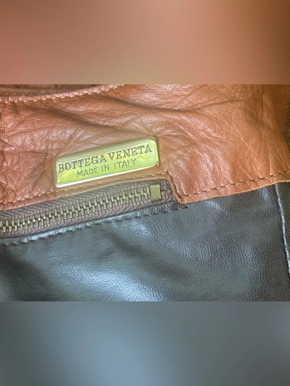 Vintage Bottega Veneta Intrecciato Leather Hobo Bag - Dual Aesthetic 1980s